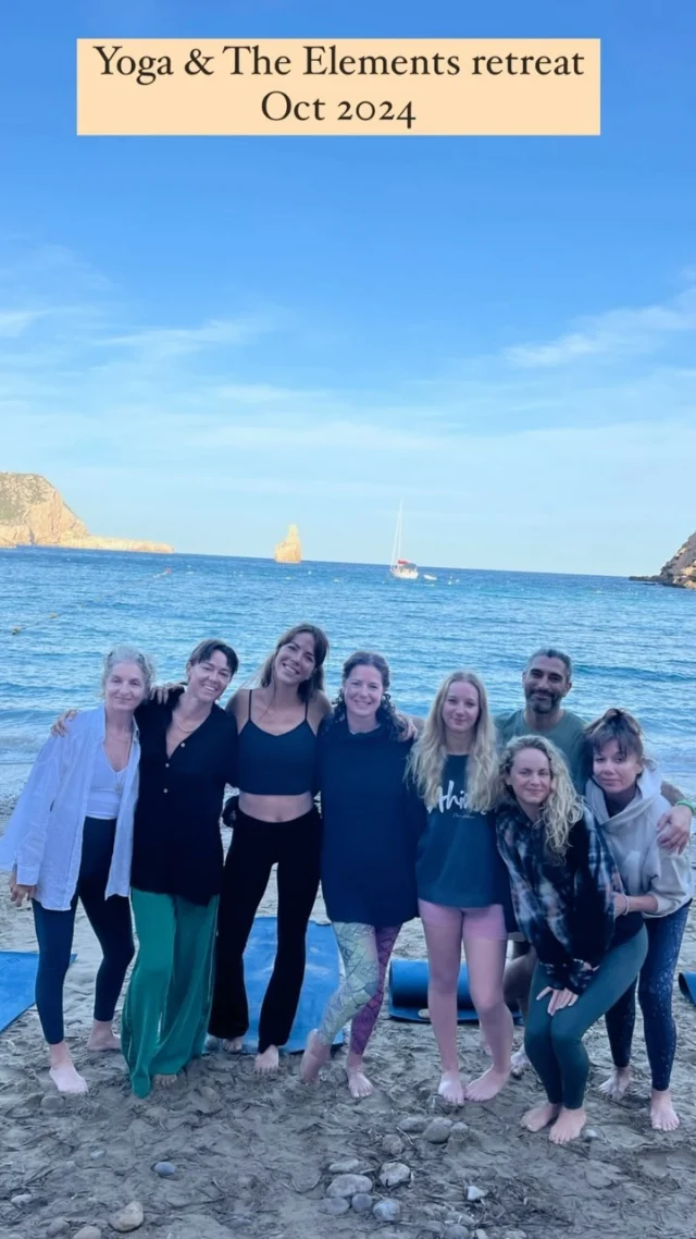 Yoga & The Elements retreat October 2024 🪬

Heaven on Earth ✨

Thank you for everyone that contributed to making this dream come to a reality 🫶🏻
@healthyfoodibiza 
@sophie_mackaill 
@masi__fraysse 🪬
Big thanks to those who made it even more special 🙏🏻
My husband @jackdormon 

What a special group, I am so lucky to have witnessed such beautiful friendships grow, layers shedded and smiles grow bigger throughout a 4 night retreat. 

Thank you for being you and showing up, most importantly trusting me take you on a journe. I  will forever cherish the time we shared 🙏🏻 namaste